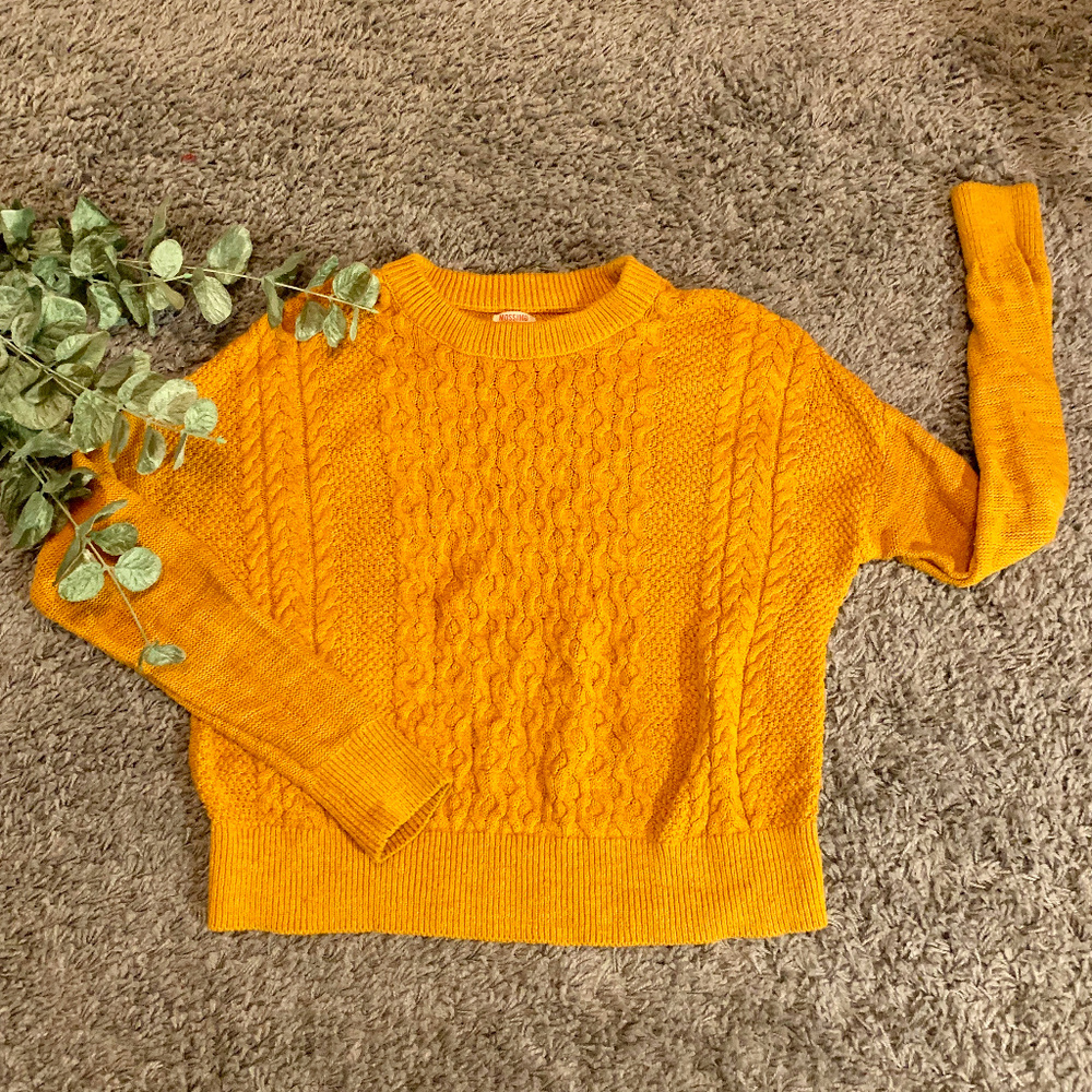 Mossimo | Chunky Yellow Sweater